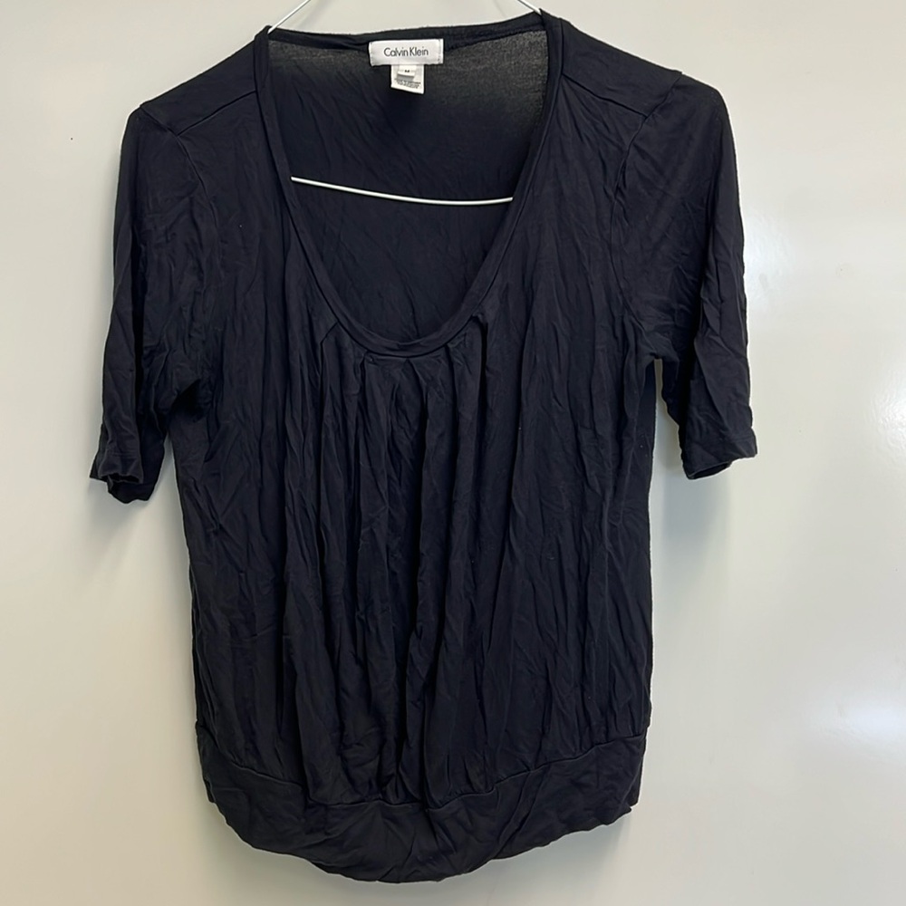 Calvin Klein Navy Blue Medium T-Shirt